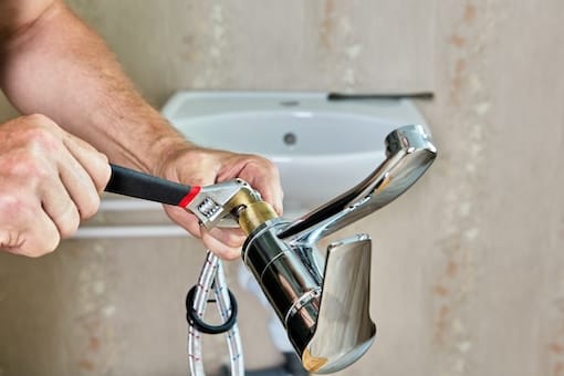 Bathroom Faucet Repair Repair work in bathroom