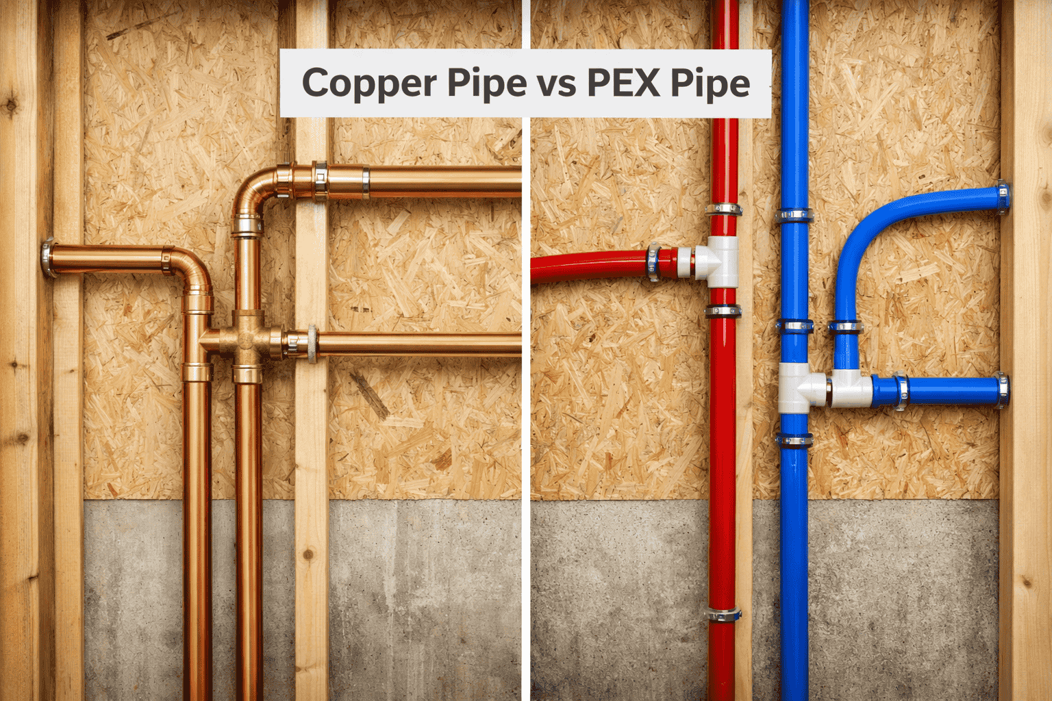 Copper vs PEX Pipes - What is Best for You Home