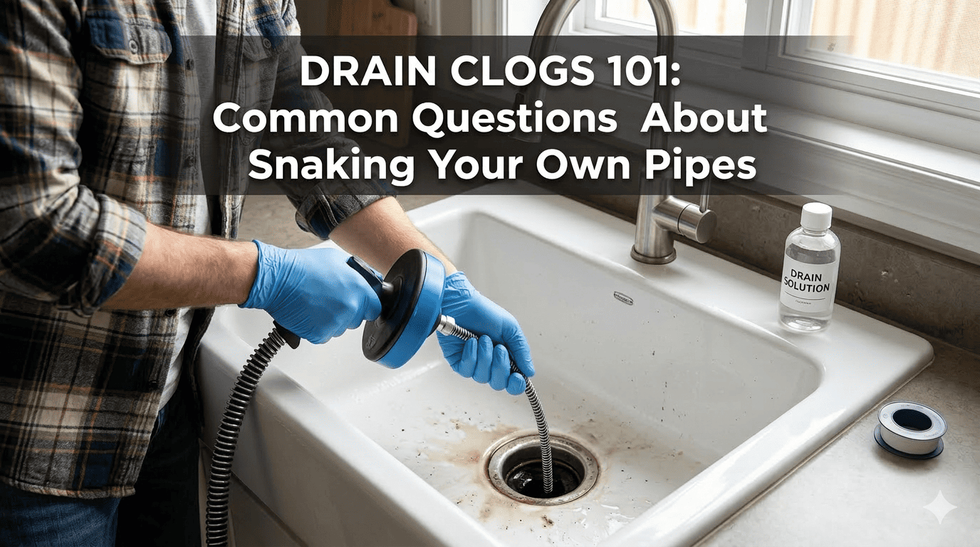 Common Questions About Snaking Your Own Pipes