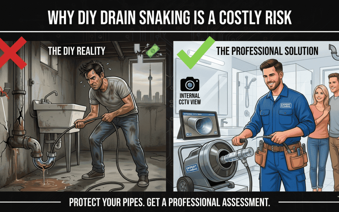 Hidden Risks of DIY Drain Snakes