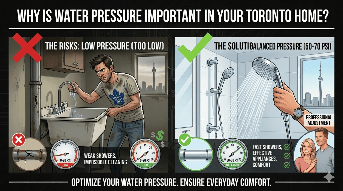 Why Is Water Pressure Important in Your Toronto Home